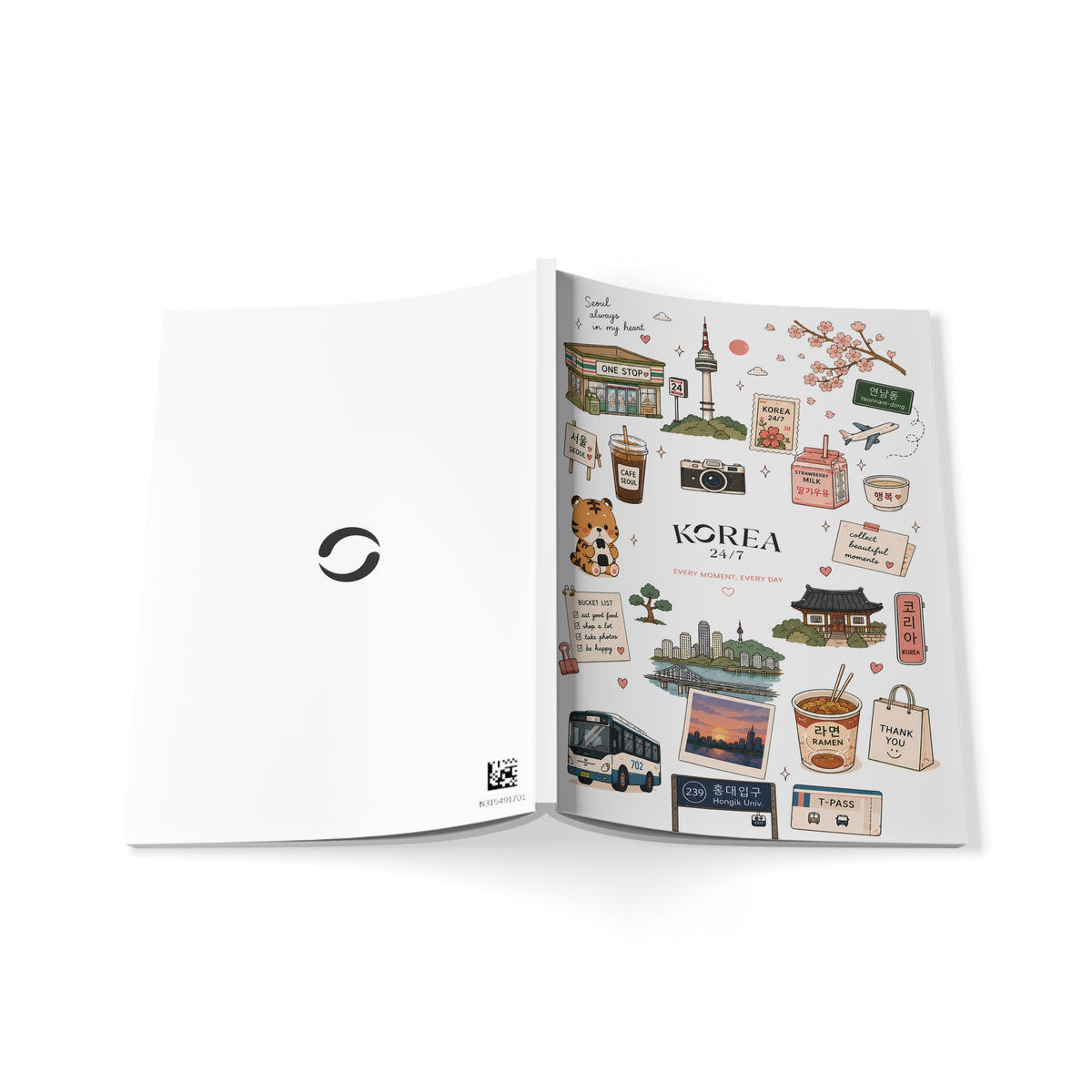 Everyday Korea Notebook (A5)