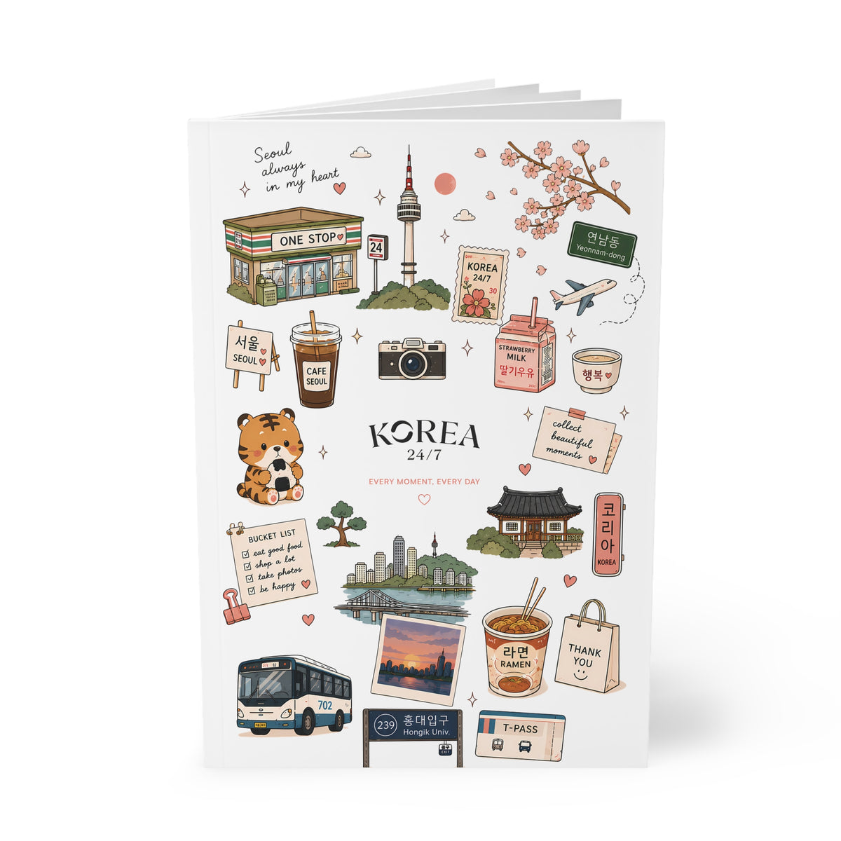 Everyday Korea Notebook (A5)