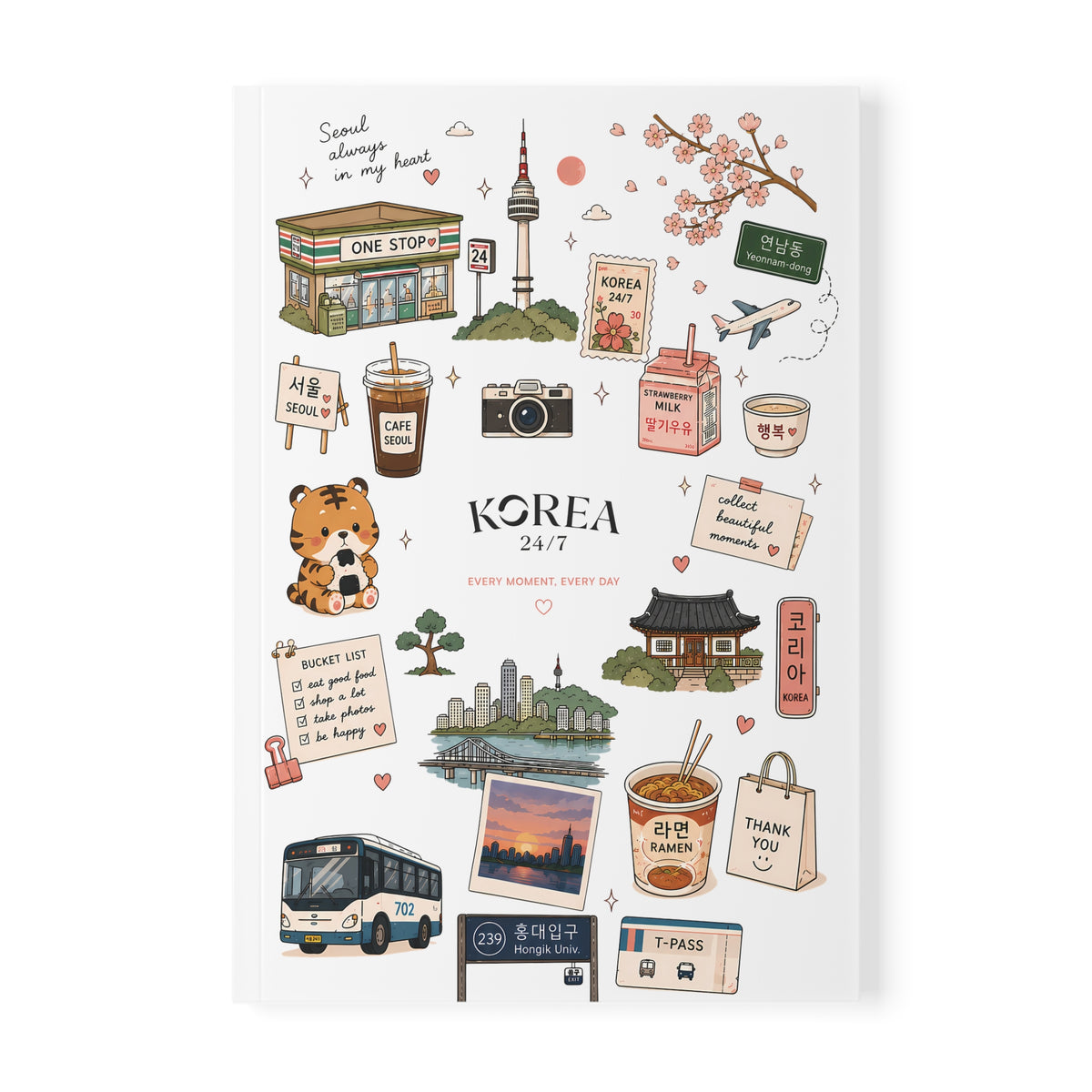 Everyday Korea Notebook (A5)