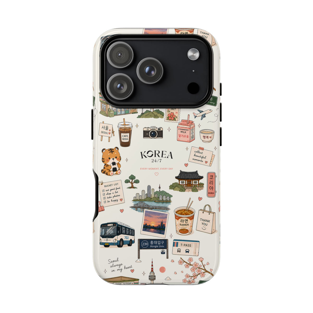 Funda para teléfono Everyday Korea