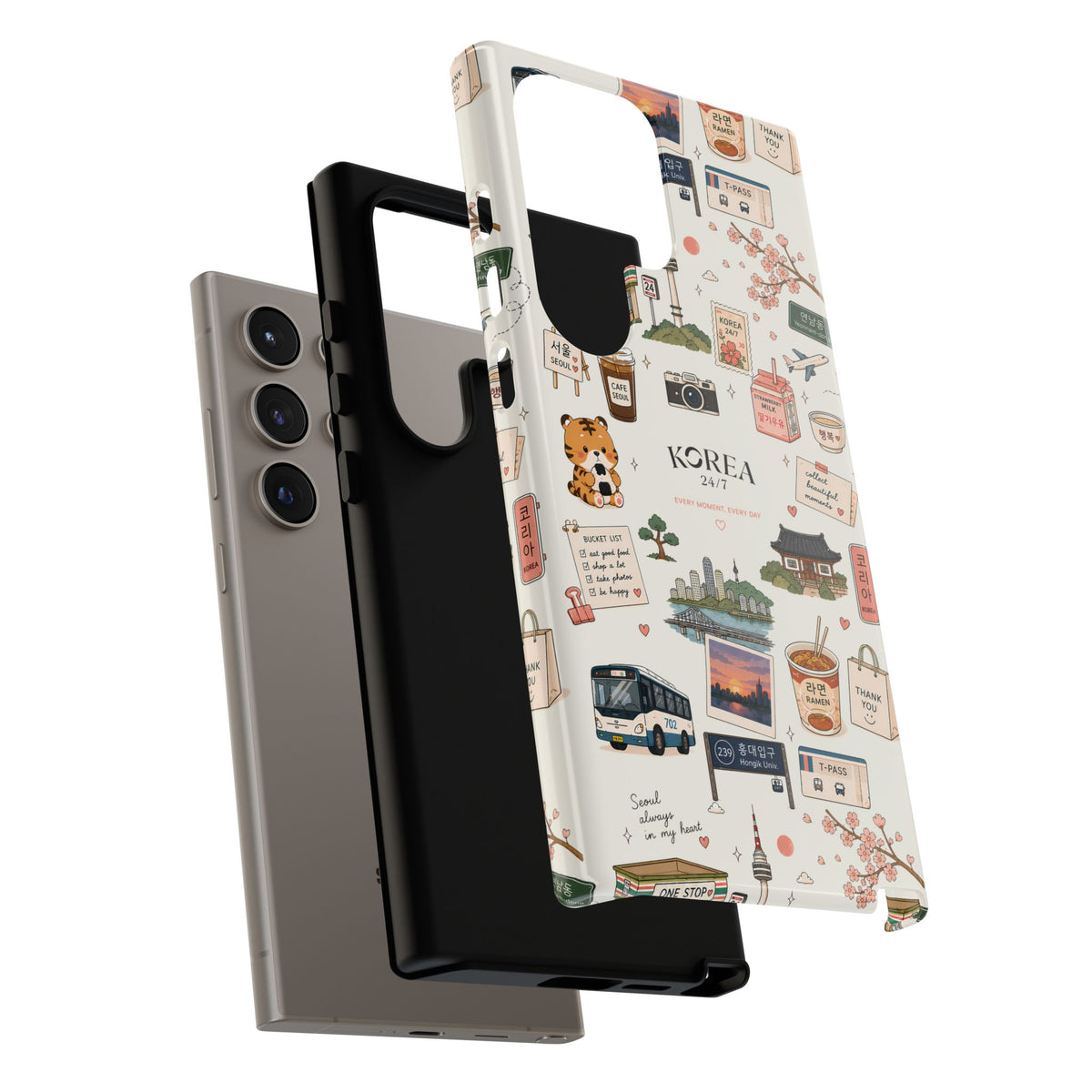 Funda para teléfono Everyday Korea
