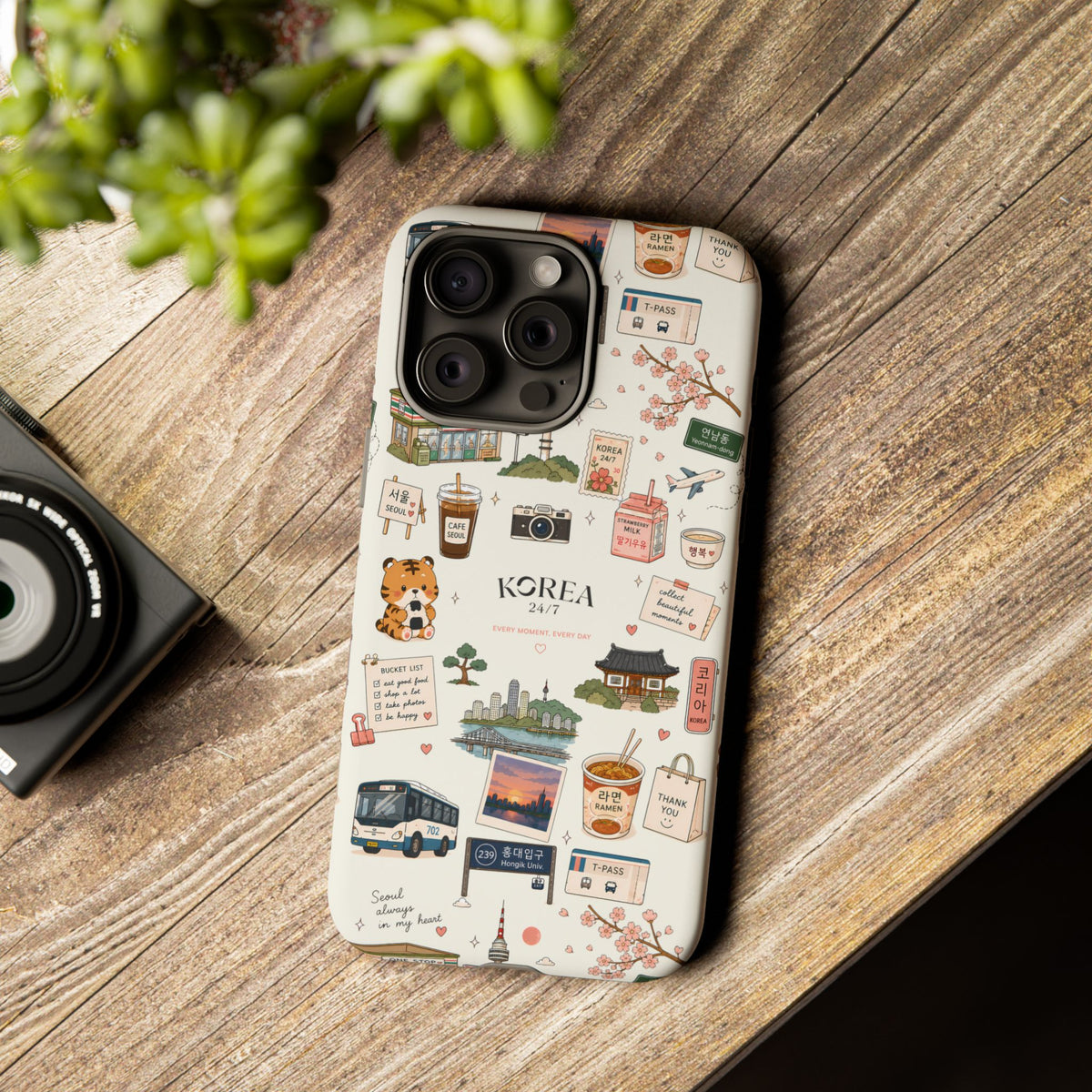 Funda para teléfono Everyday Korea