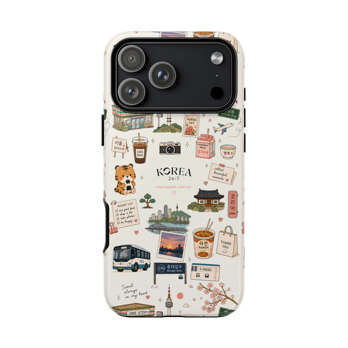 Funda para teléfono Everyday Korea